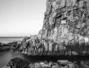 n6009 kaare selvejer helligdomsklippen en aften i maj